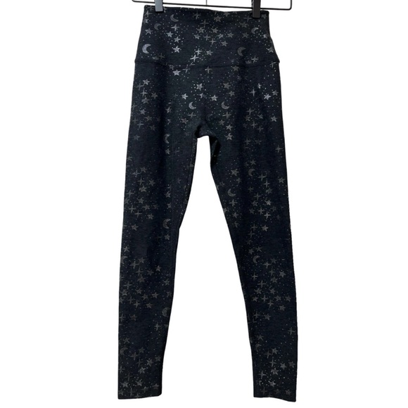 Beyond Yoga Starry Night SoftShine High Waisted Midi Leggings Small Black - Picture 2 of 12
